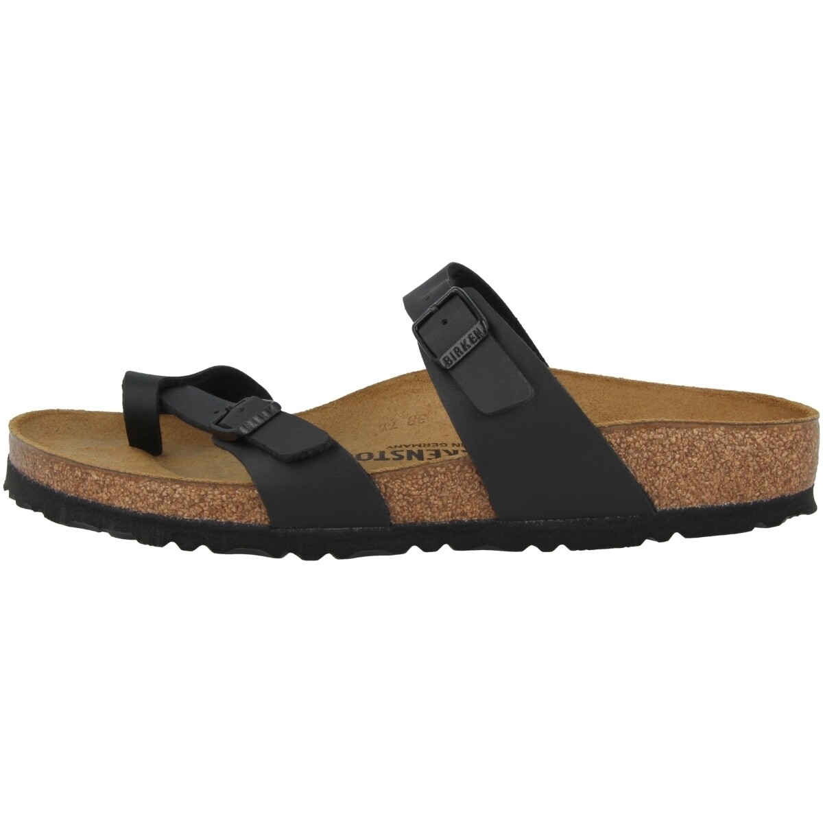 

Мюли Birkenstock Pantolette Mayari Birko Flor normal, черный