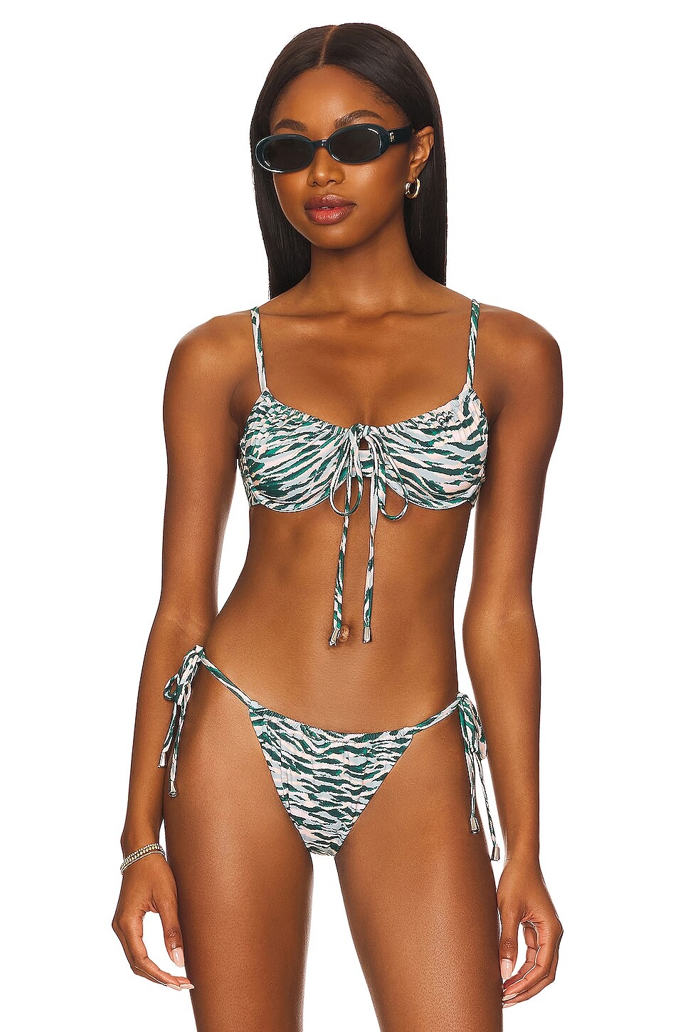

Топ бикини Seafolly Underwire, цвет Evergreen