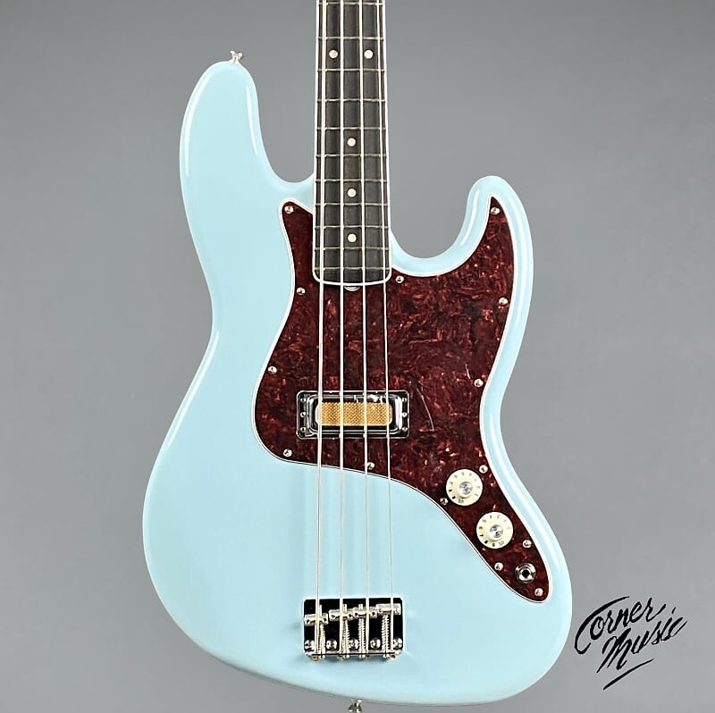 

Басс гитара Fender Gold Foil Jazz Bass 2023 Sonic Blue