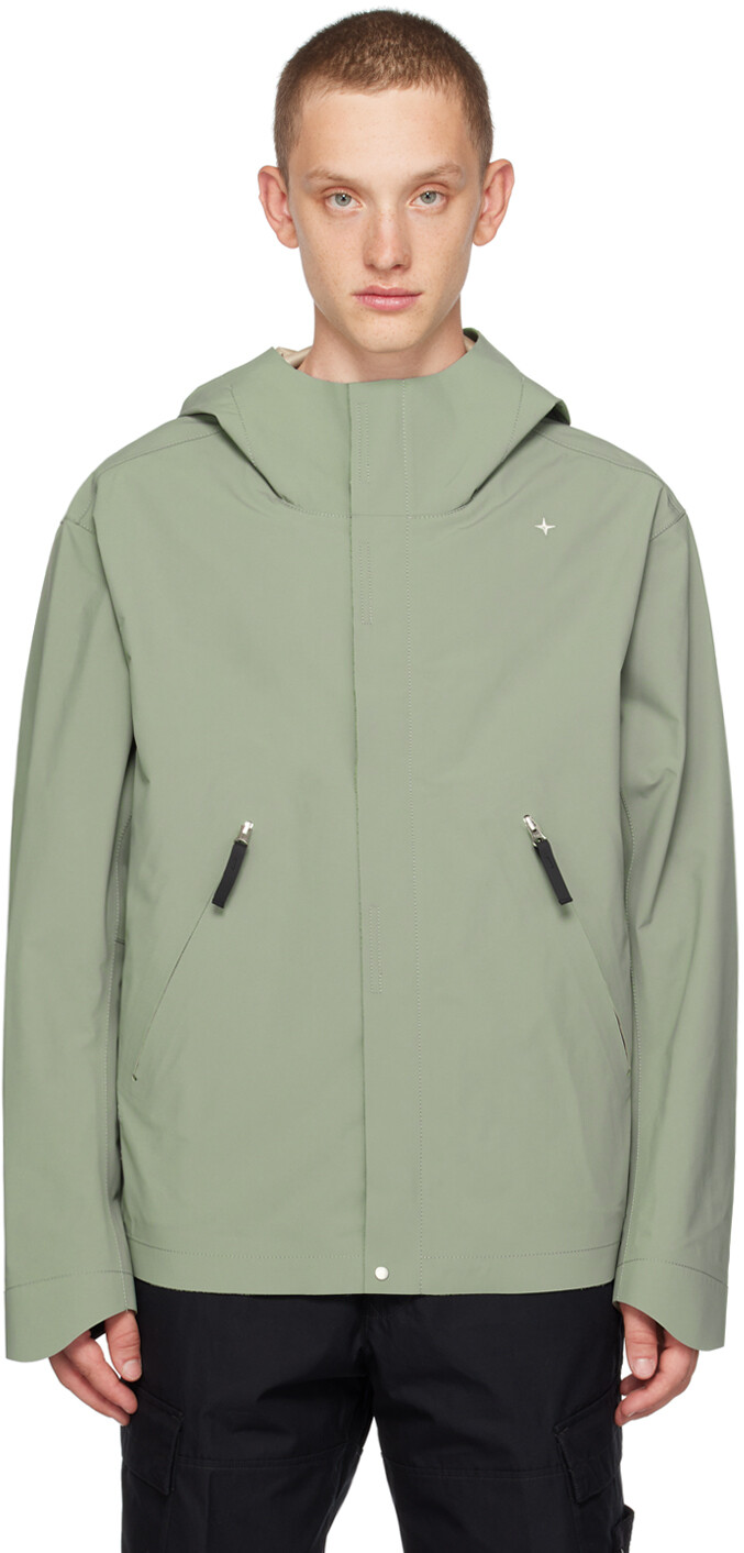 

Зеленая куртка 3L Stone Island, Зеленый