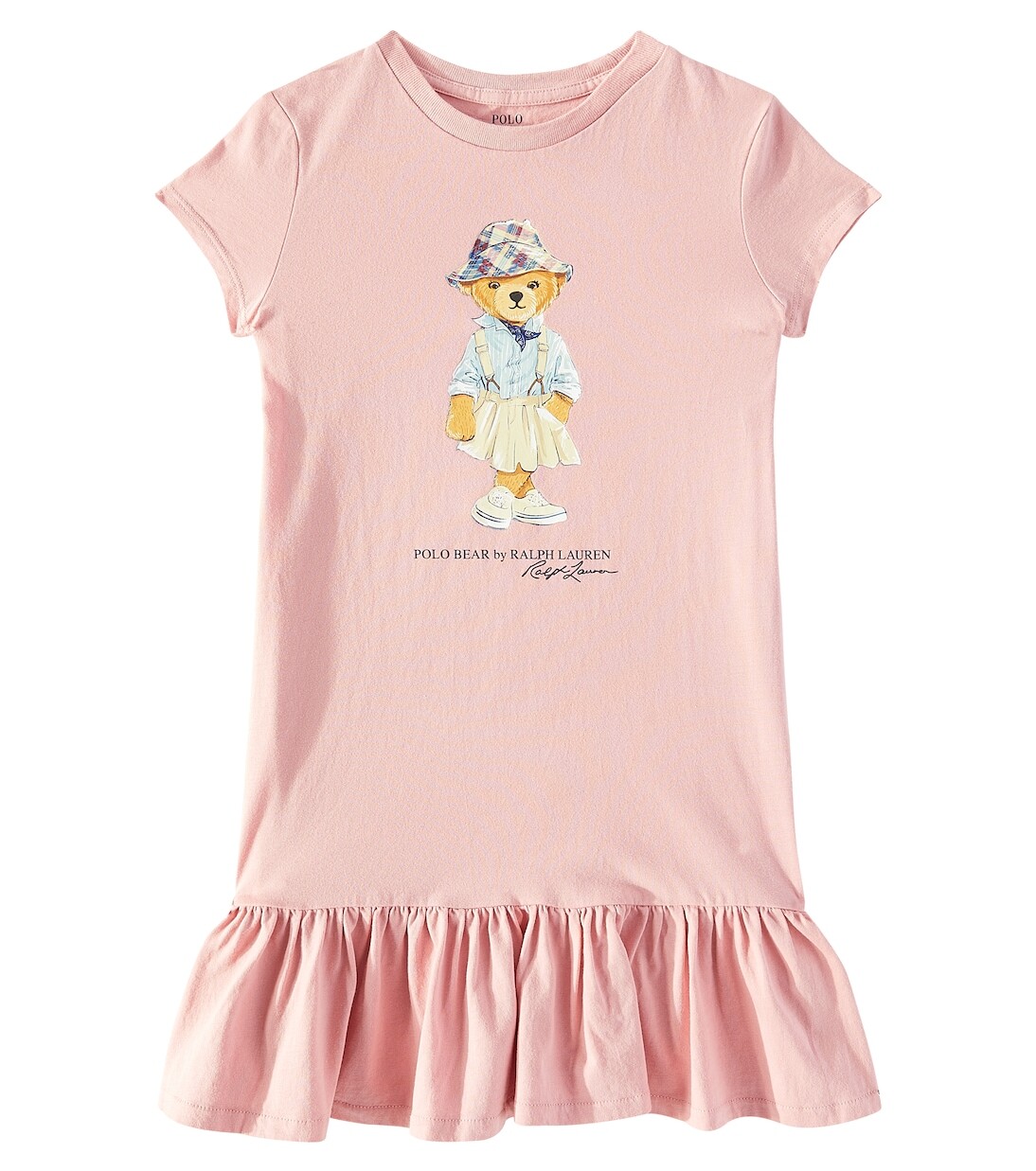 

Платье Polo Bear из хлопка Polo Ralph Lauren, розовый
