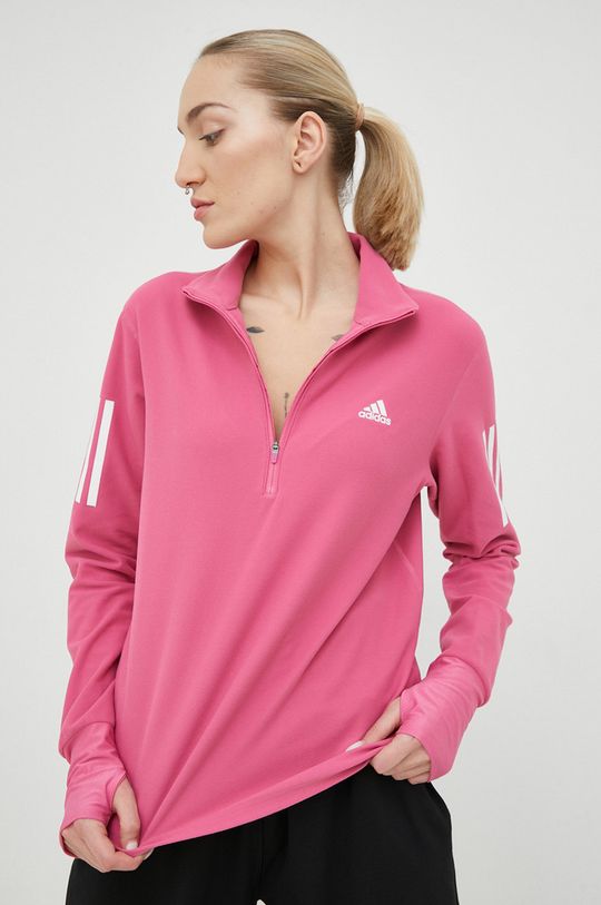 Толстовка для бега Own the Run adidas, розовый