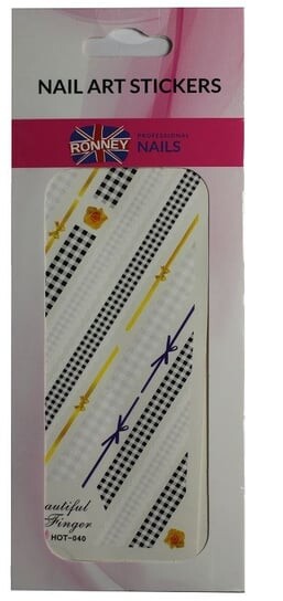 

Водные наклейки для ногтей NAILART STICKERS RN 225 RONNEY -