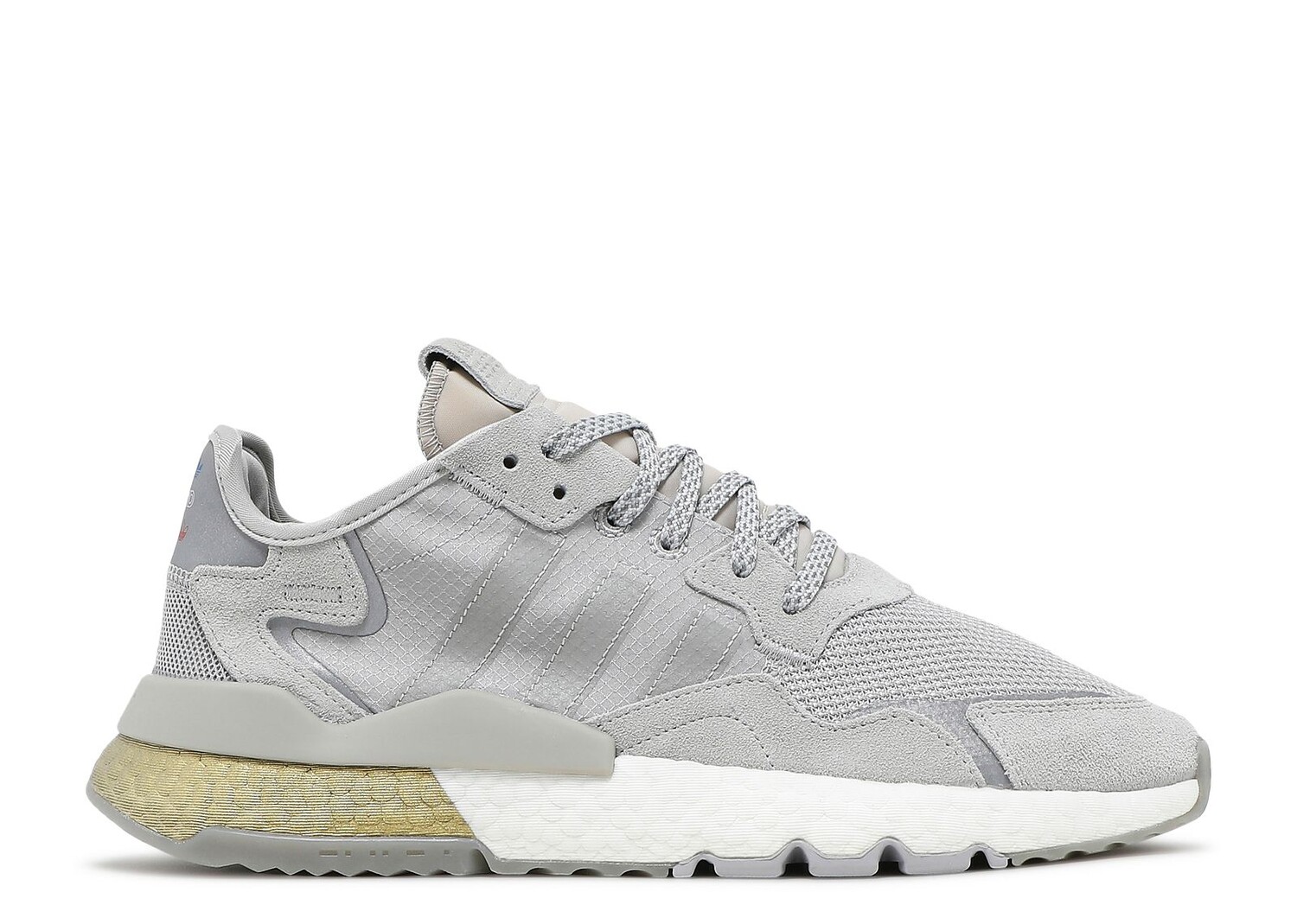 

Кроссовки adidas Nite Jogger 'Gold Metallic Boost', серый