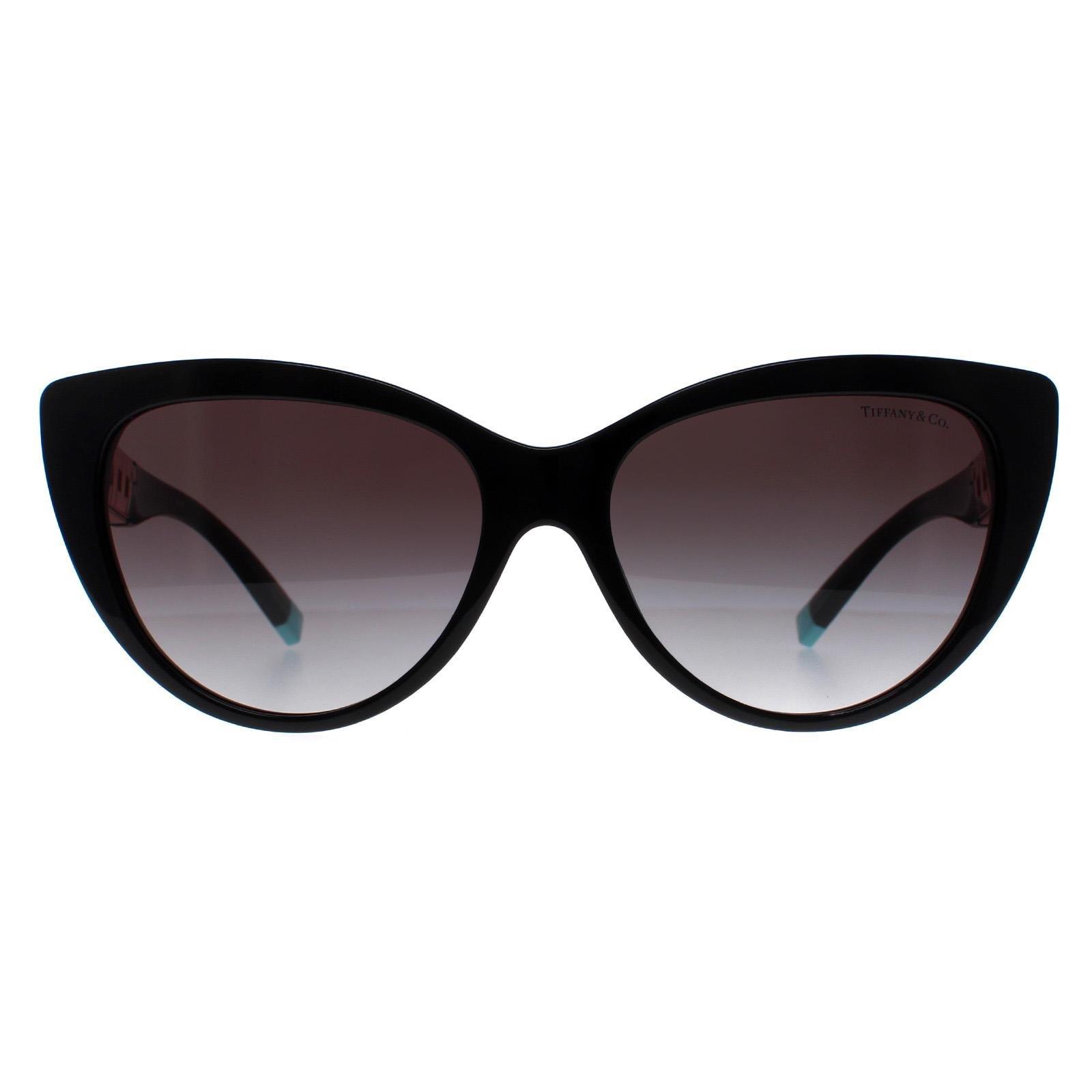 Кошачий глаз Черный Серый Градиент TF4196 Tiffany, черный солнцезащитные очки tiffany коричневый