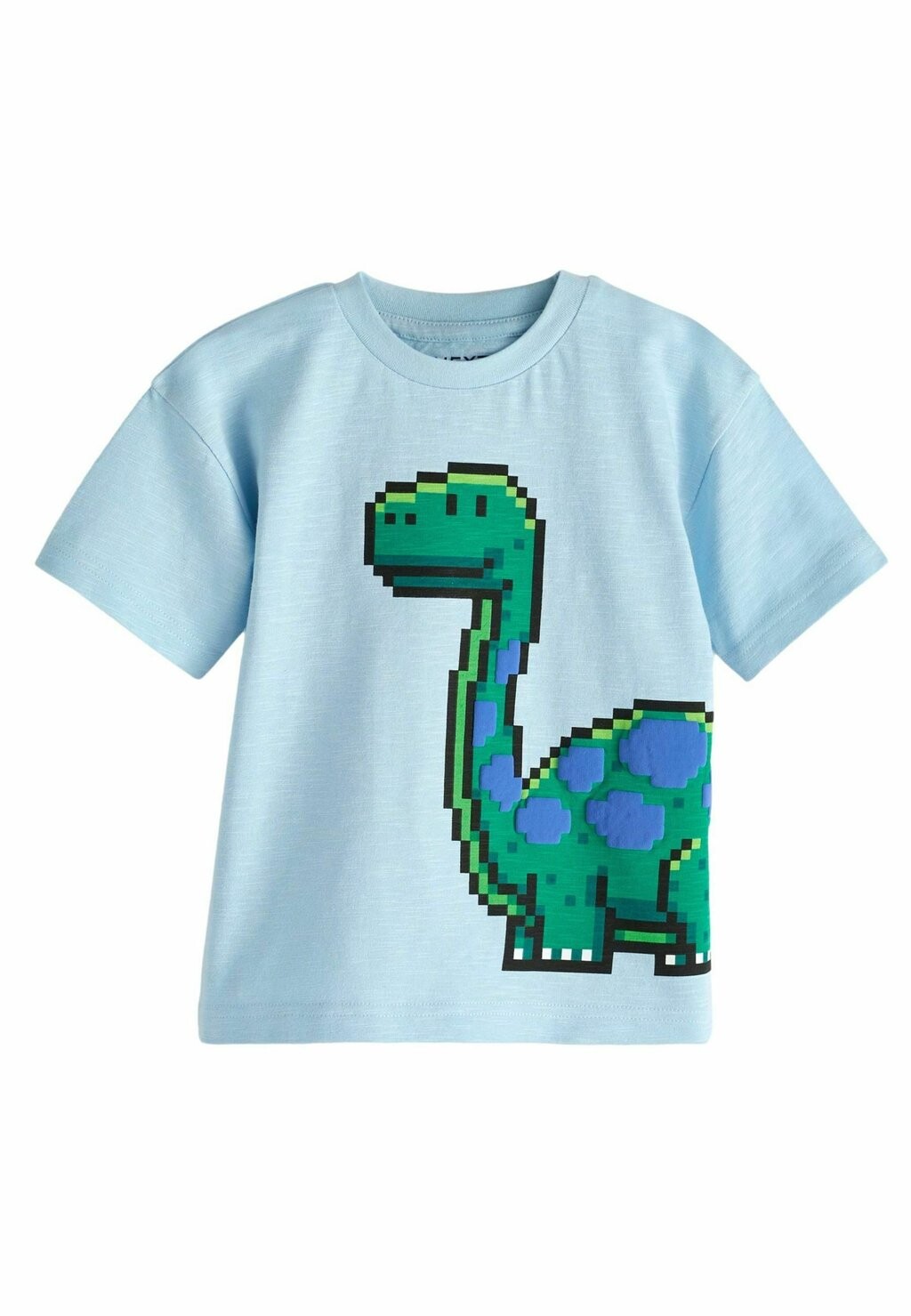 

Футболка с принтом SHORT SLEEVE CHARACTER Next, цвет blue dinosaur