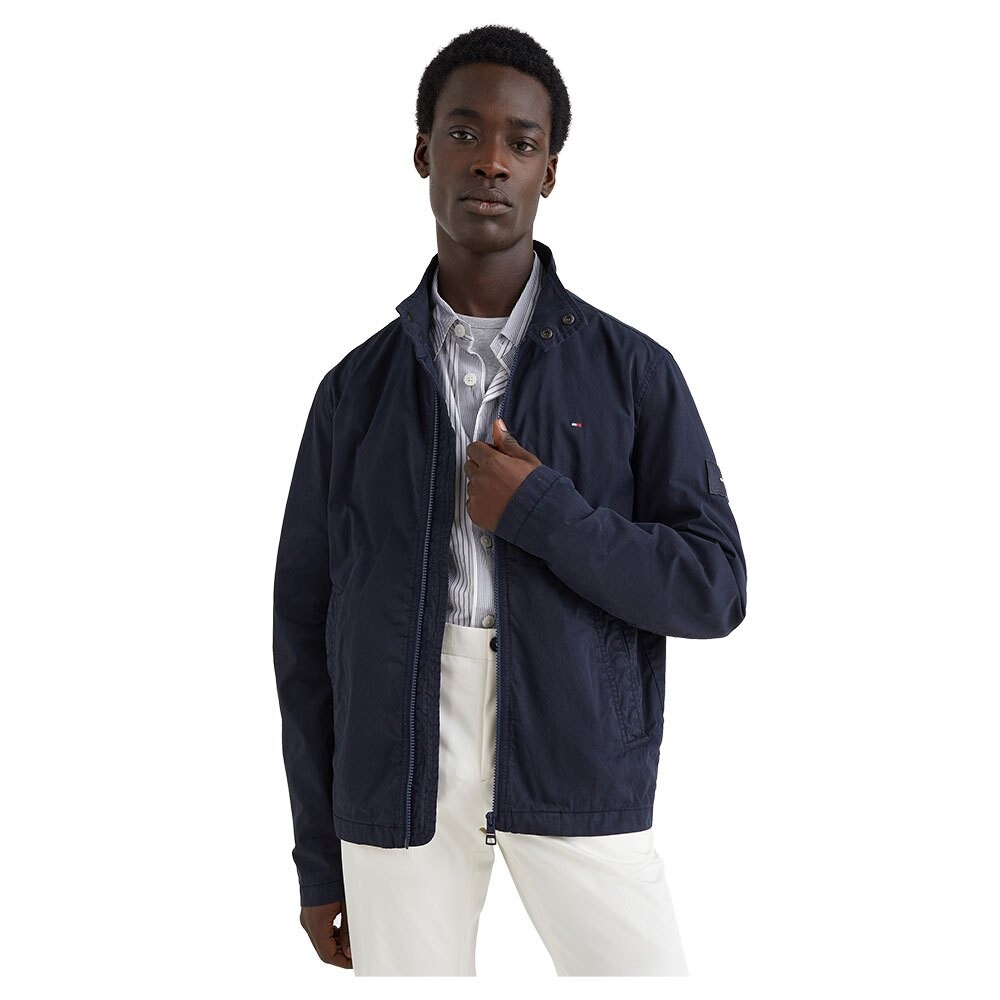 

Куртка Tommy Hilfiger Garment-Dyed Harrington, серый