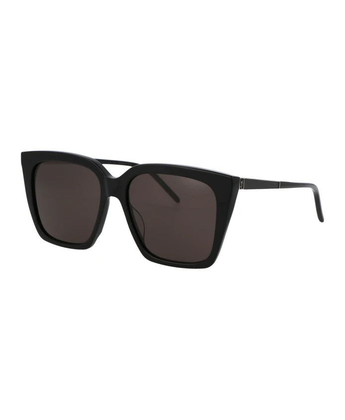 

Стильные солнцезащитные очки SL M100 Saint Laurent, черный