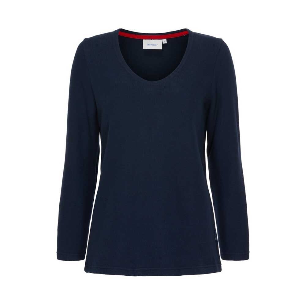 

Футболка Sea Ranch Agatha Long Sleeve V Neck, синий