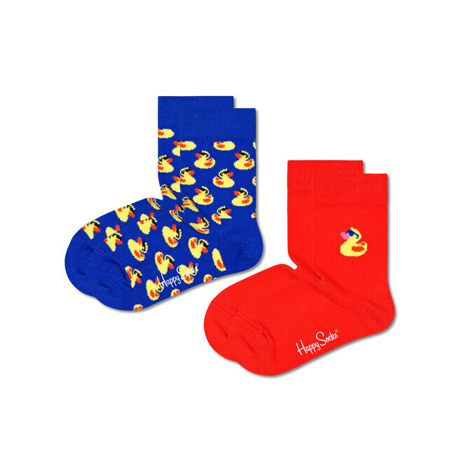 

Носки Happy Socks, 2 шт, красный/темно-синий