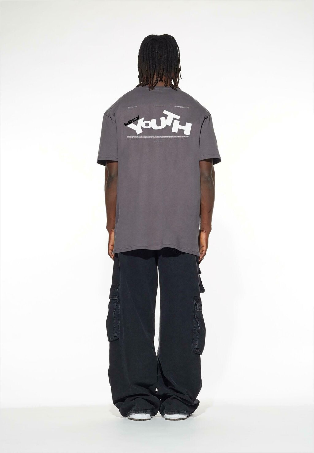 

Футболка с принтом Ly Lost Youth, цвет darkgrey