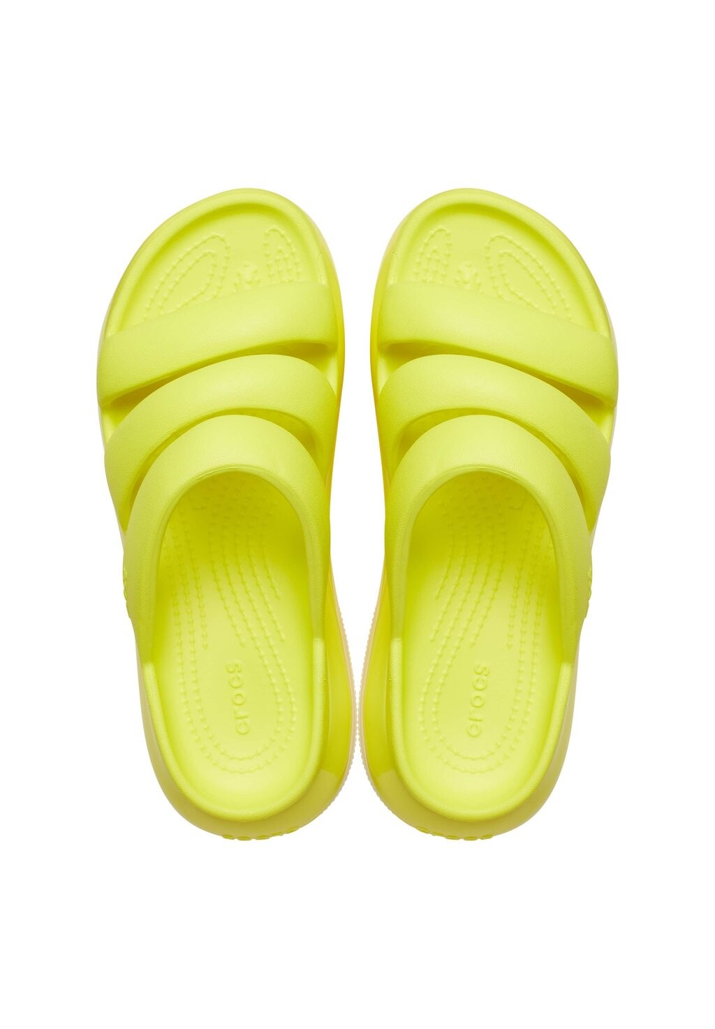 

Шлепанцы Crocs, неоновый зеленый