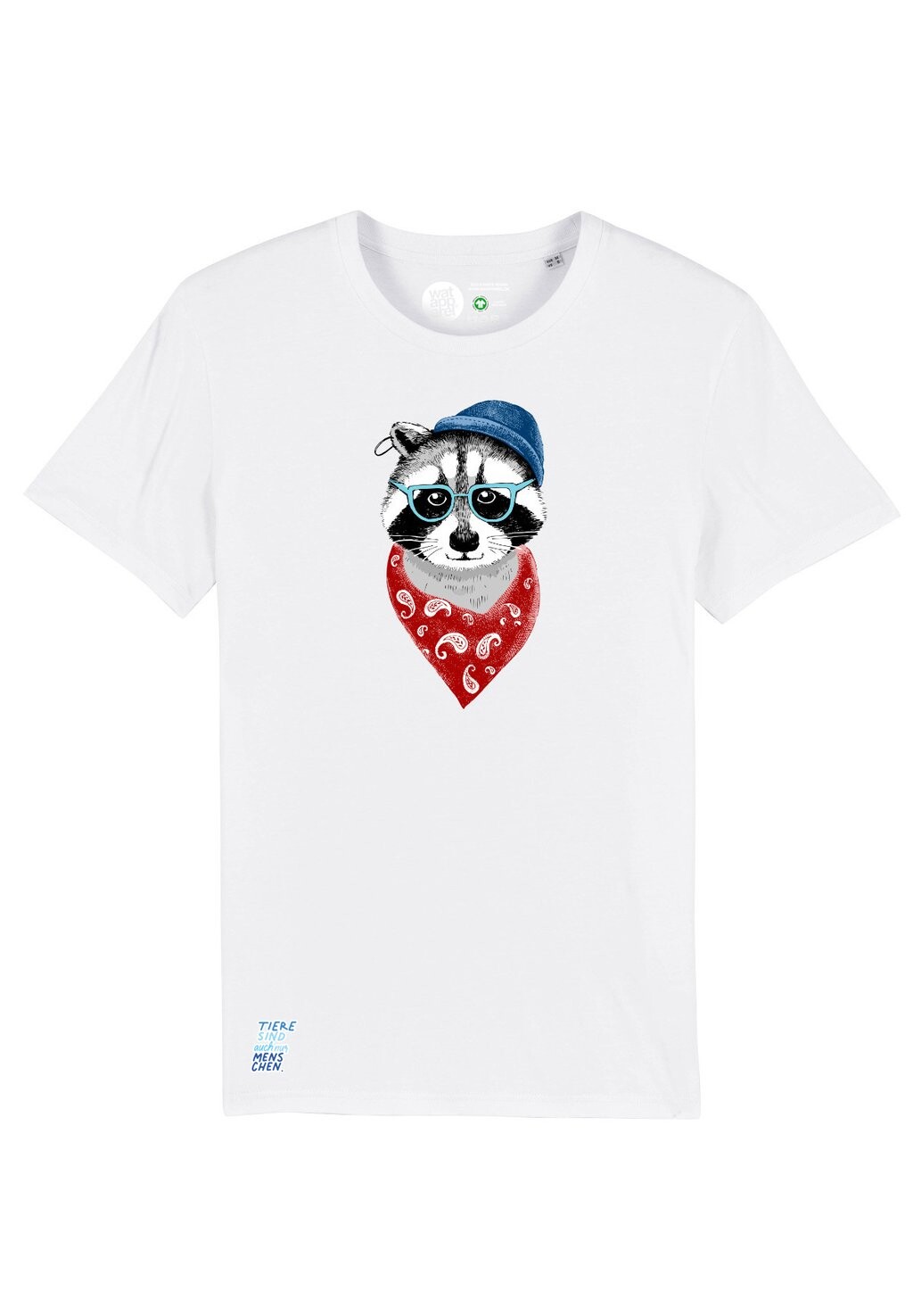 

Футболка с принтом WASCHBÄR Watapparel, цвет white