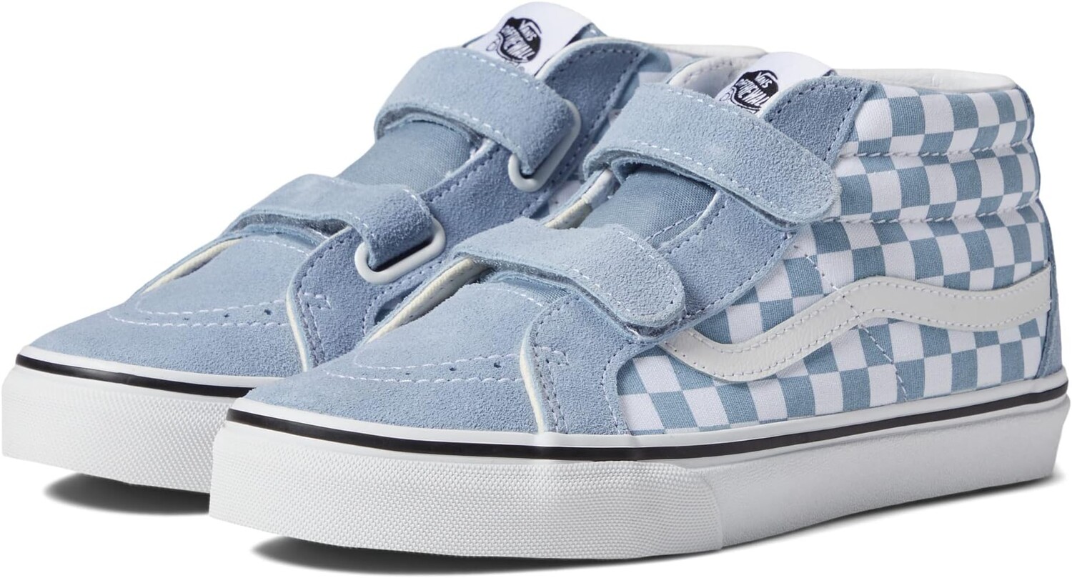 

Кроссовки SK8-Mid Reissue V Vans, цвет Color Theory Checkerboard Ashley Blue