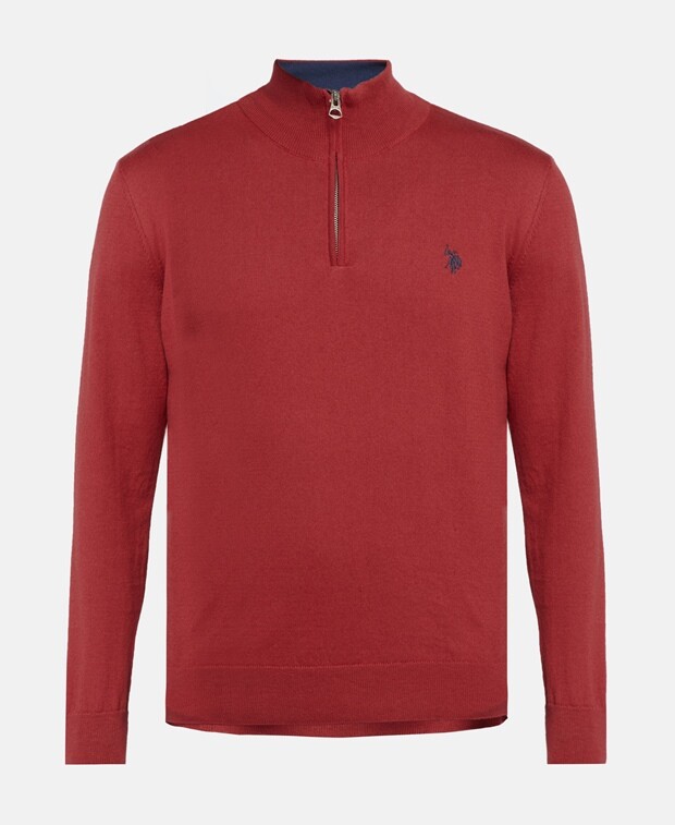 

Джемпер с длинными рукавами U.S. Polo Assn., красный
