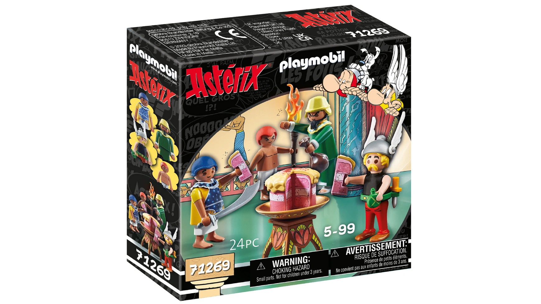 Астерикс: отравленный торт пирадониса Playmobil