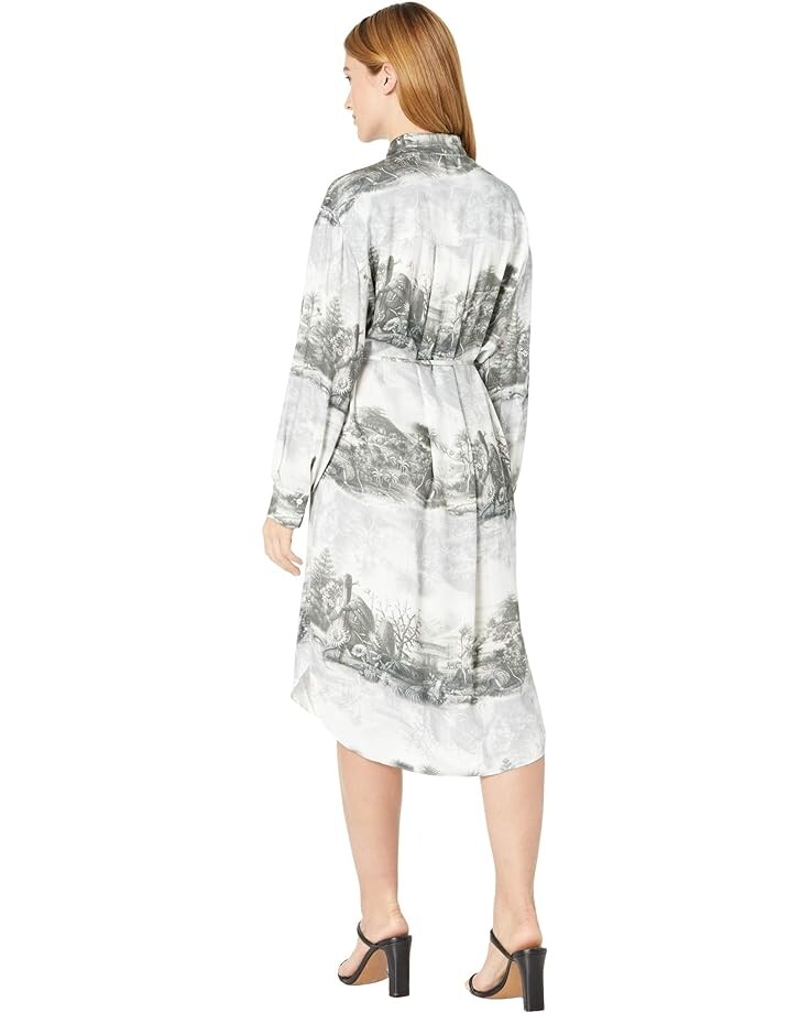 

Платье AllSaints Eleanor Illusio Dress, белый