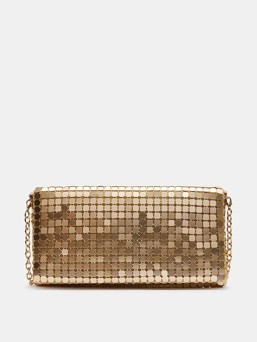 

Сумка Brigit с пайетками Steve Madden, золотой