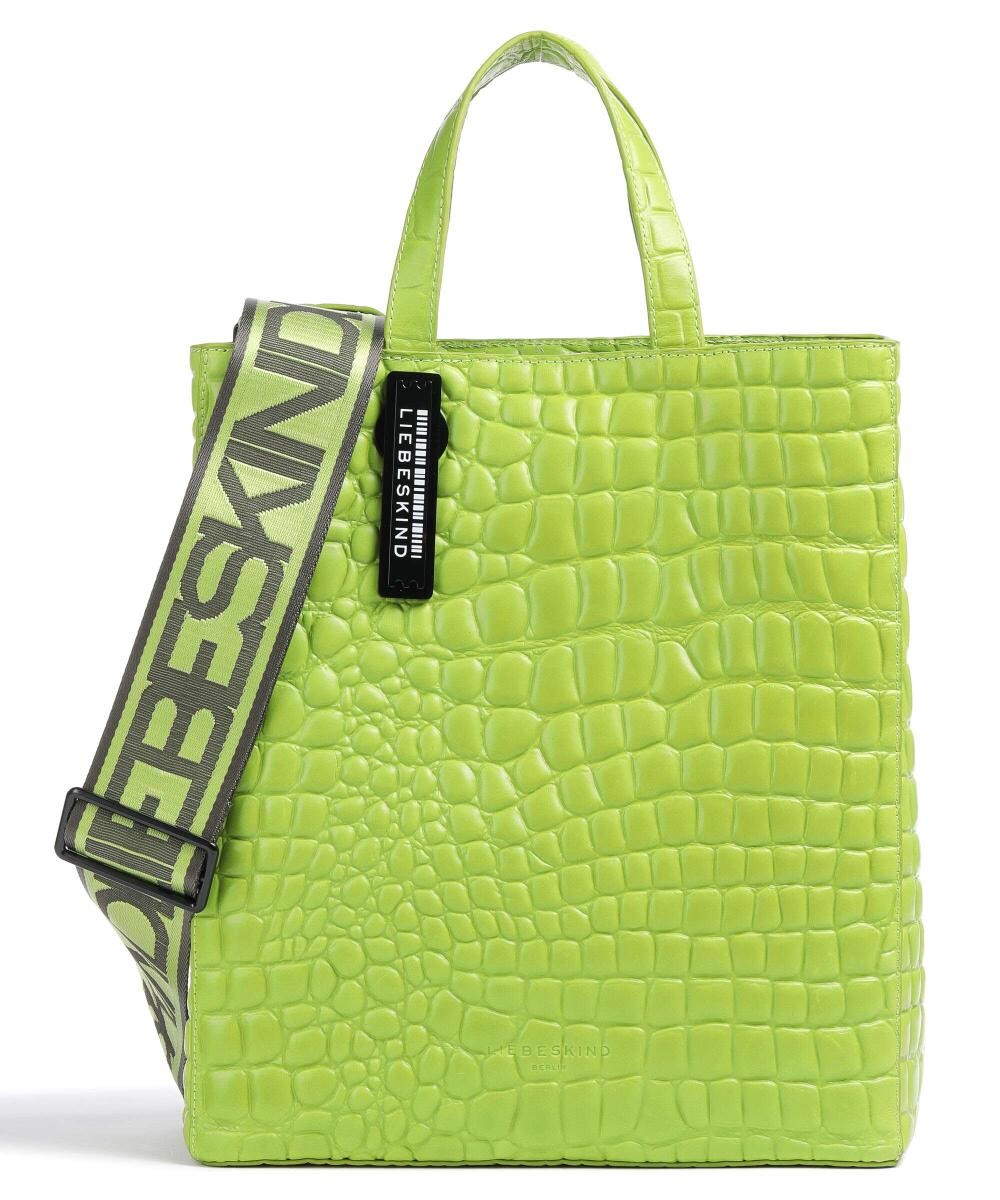 

Paper Bag Сумочка Croco из тисненой кожи Liebeskind, зеленый