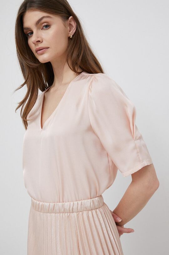 

Тонкая блузка DKNY, оранжевый