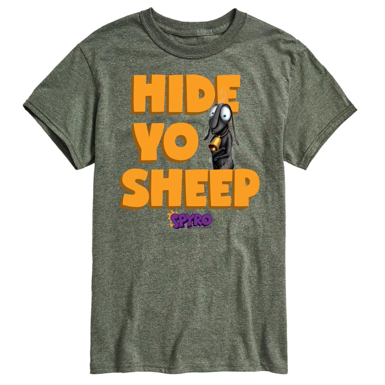 

Мужская футболка Spyro Hide Yo Sheep Licensed Character