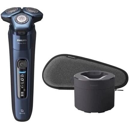 

S7782/50 Бритва Series 7000 Триммер для сухой и влажной бороды Midnight Blue, Philips