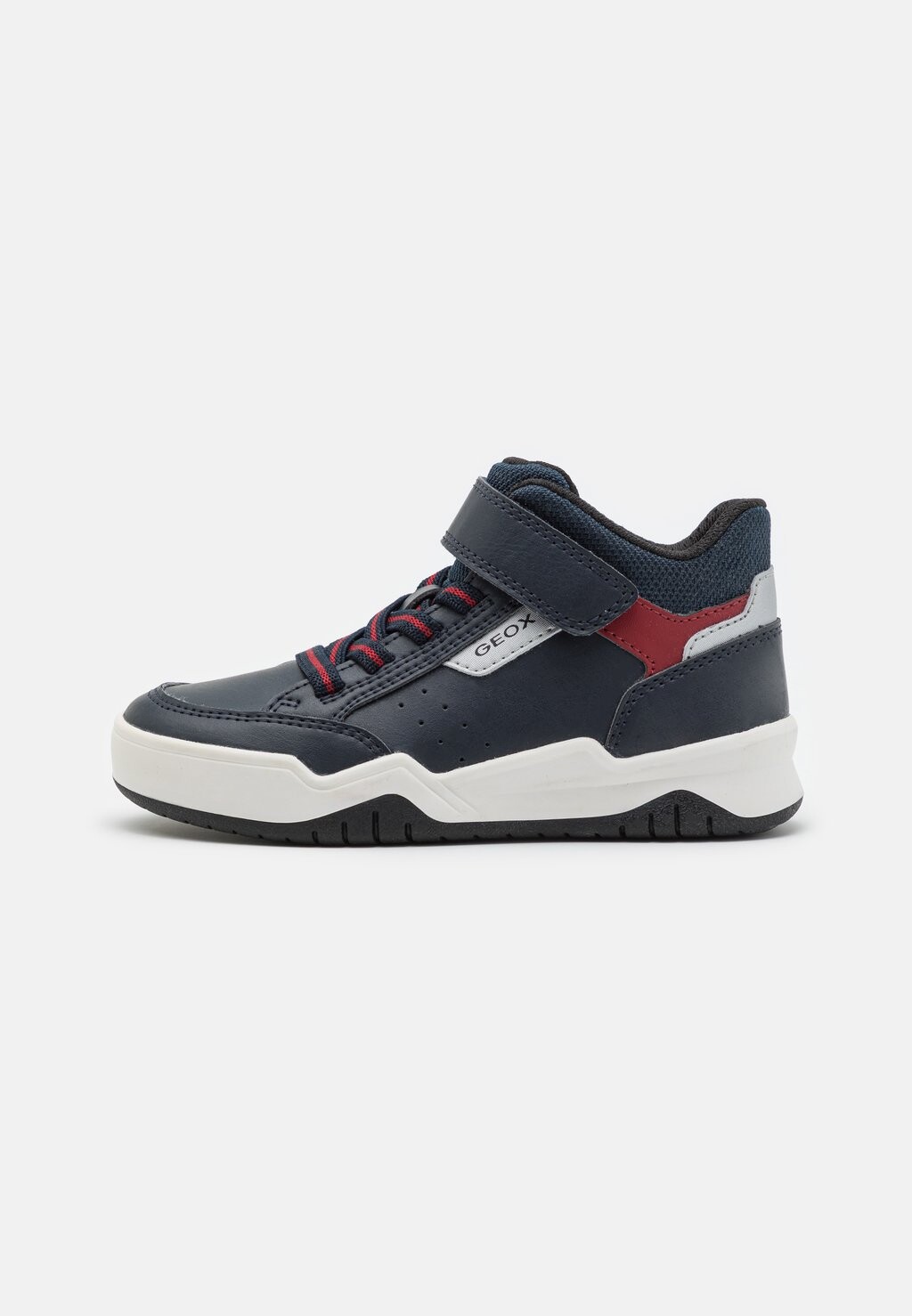 

Кроссовки высокие PERTH BOY Geox, цвет navy/red