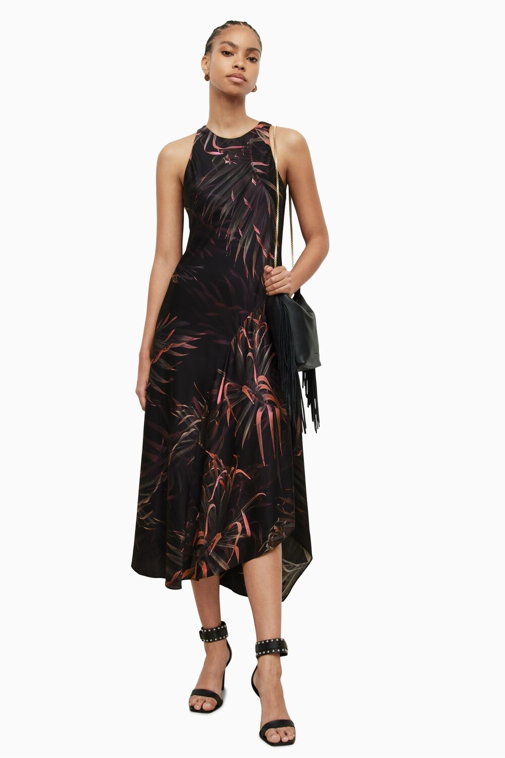 

AllSaints Juni Luar Черное платье All Saints, черный