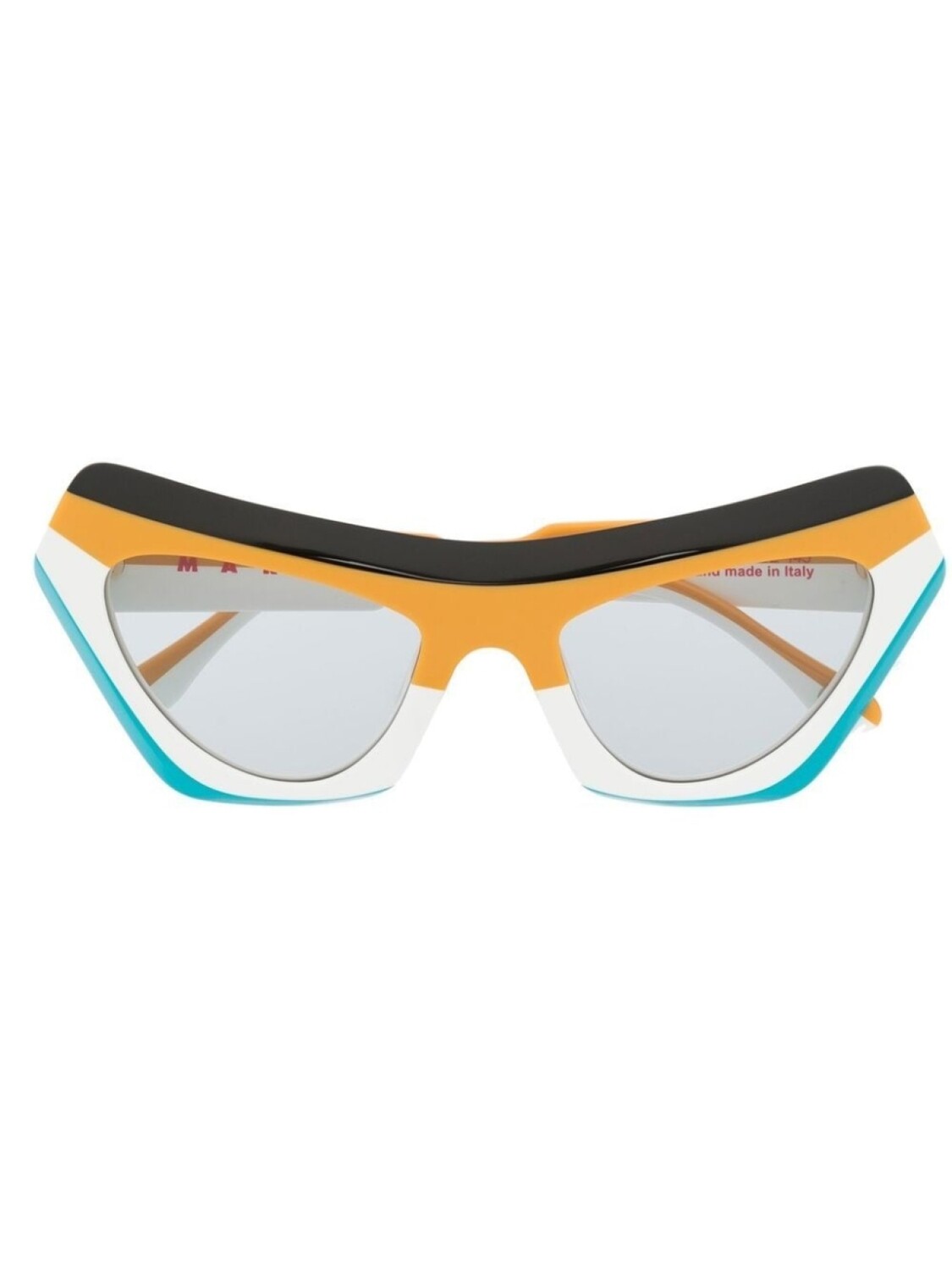 

Marni Eyewear солнцезащитные очки Devil's Pool, белый