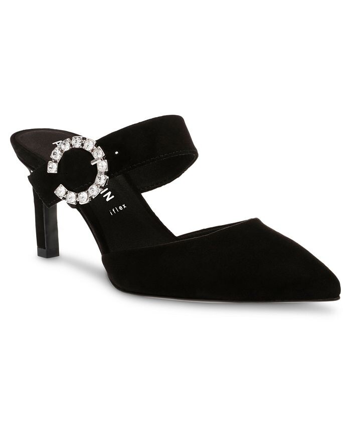 

Женские мюли Riri-C с пряжкой из искусственного жемчуга Anne Klein, черный