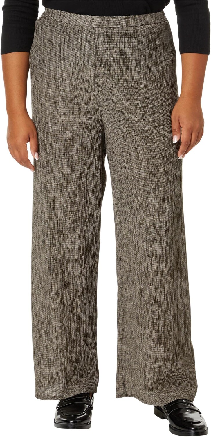 

Брюки Eileen Fisher Plus Wide Ankle Pants, цвет Taupe