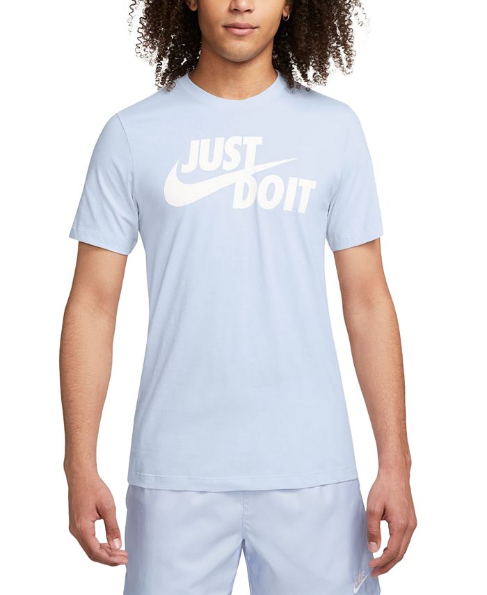 Мужская спортивная одежда Футболка Just Do It Nike, серый