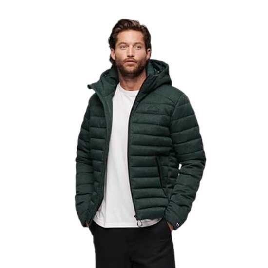 

Куртка Superdry Fuji Herringbone, зеленый