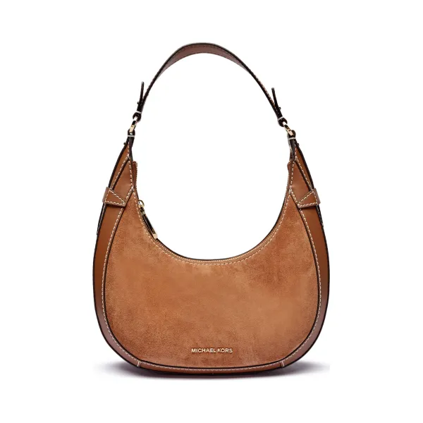 

Кожаная сумка на плечо Preston Michael Kors, коричневый