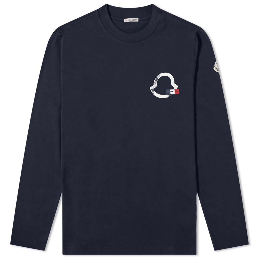 

Рубашка с длинным рукавом и логотипом Moncler