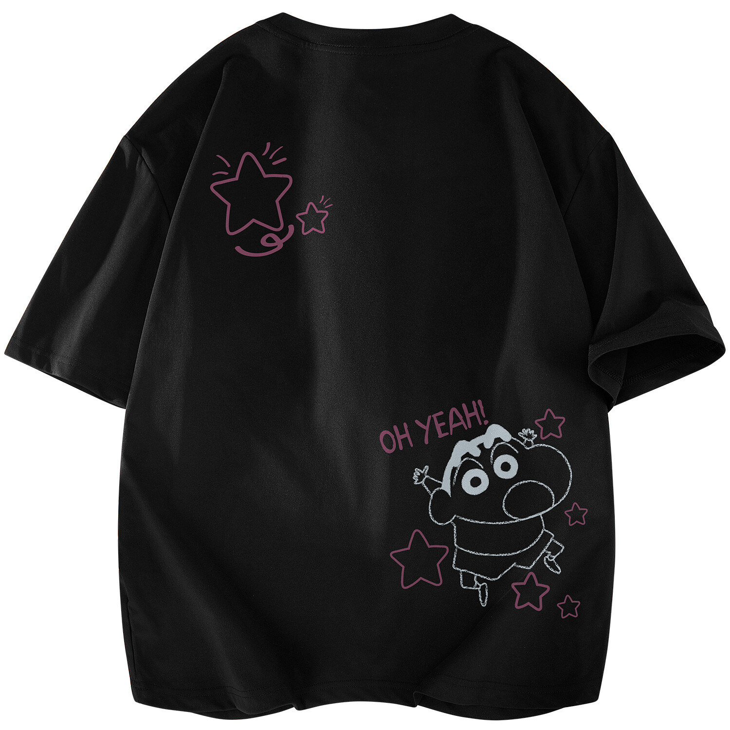 

Футболка унисекс Crayon Shinchan/Crayon Shinchan, Белый [Обновление Звездного Неба]