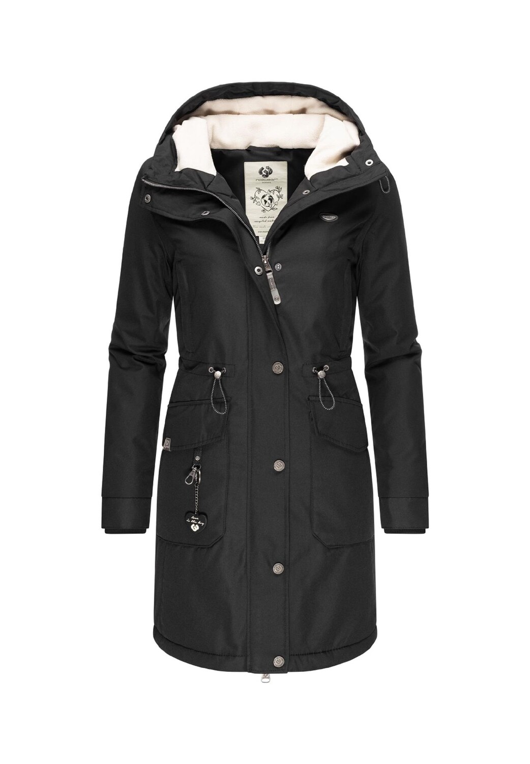 

Зимнее пальто Reloved Intl Ragweartm, черный
