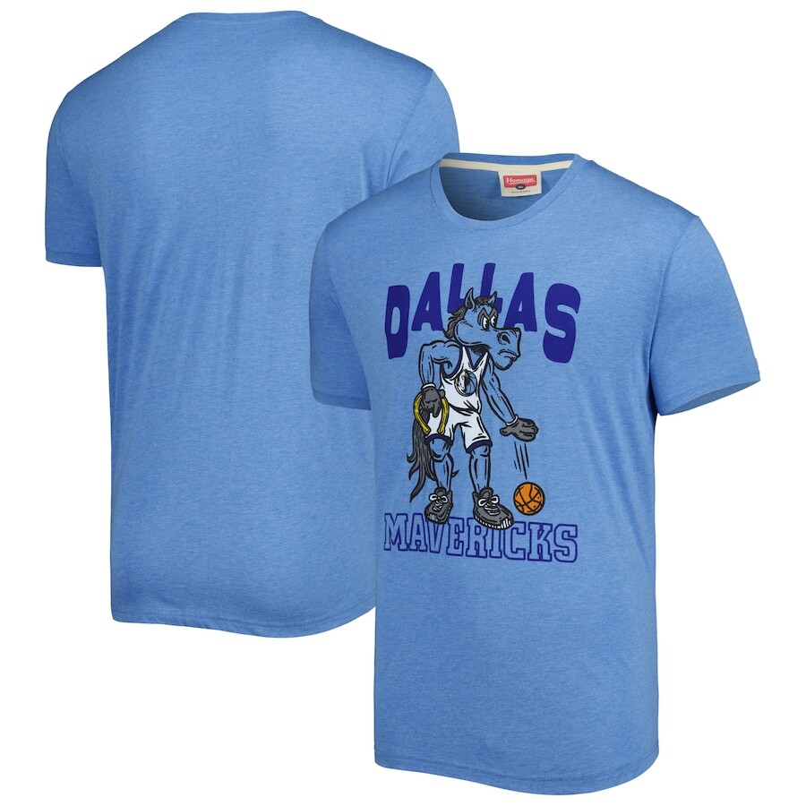 

Футболка с коротким рукавом Homage Dallas Mavericks, синий