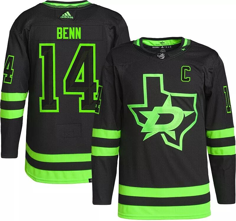 

Adidas Dallas Stars Jamie Benn #14 ADIZERO ALternate Аутентичный джерси