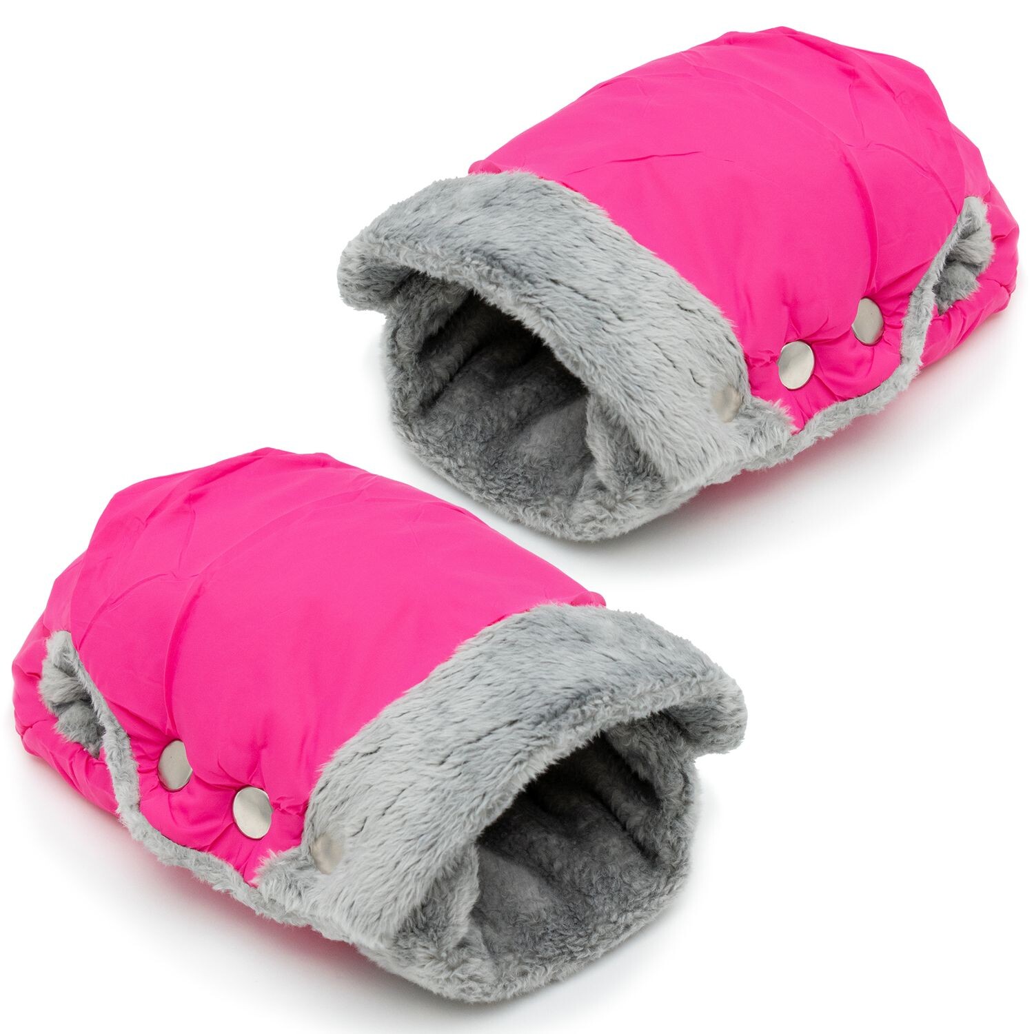 

Варежки Intirilife Handwärmer Universal Fleece für Buggy Kinderwagen, розовый