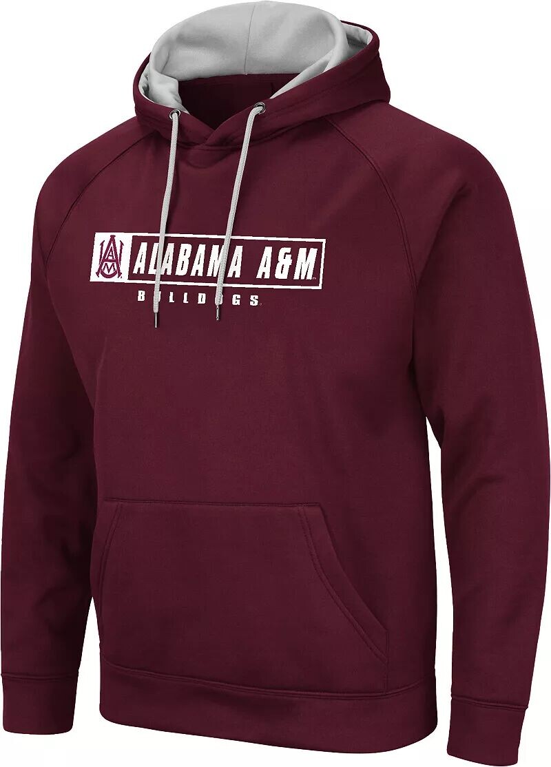 

Colosseum Мужская темно-бордовая худи Alabama A&M Bulldogs