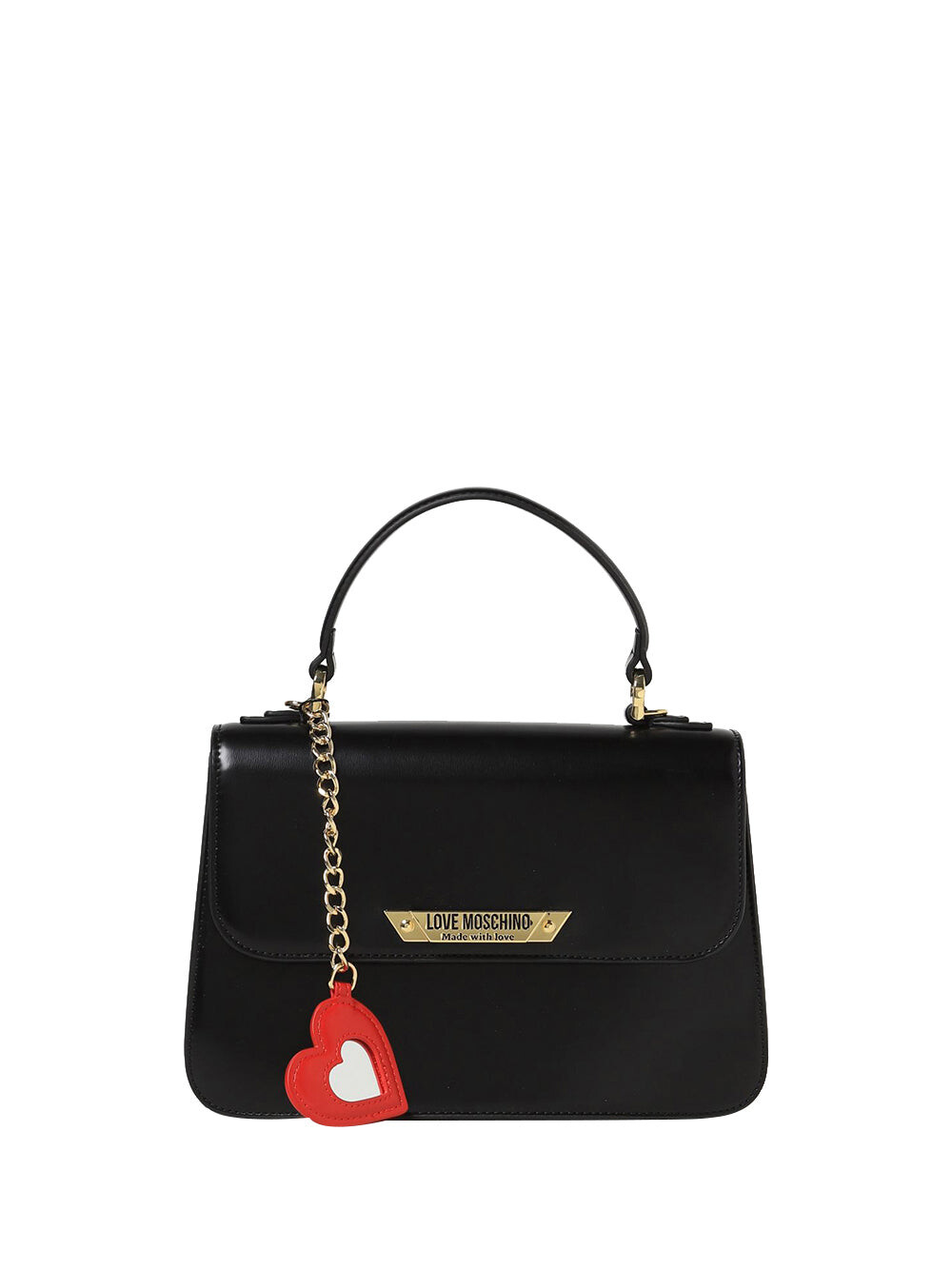 

Черная женская сумочка Moschino