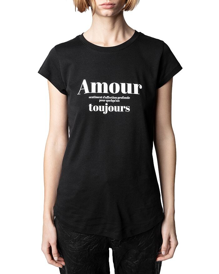 

Футболка с короткими рукавами Amour Toujours Zadig & Voltaire