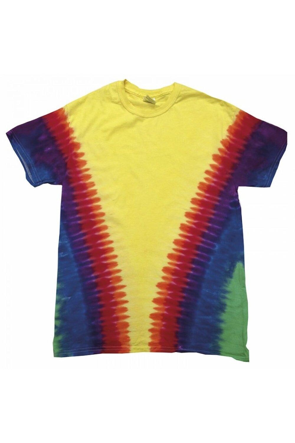 

Тяжелая красочная футболка Colortone, мультиколор