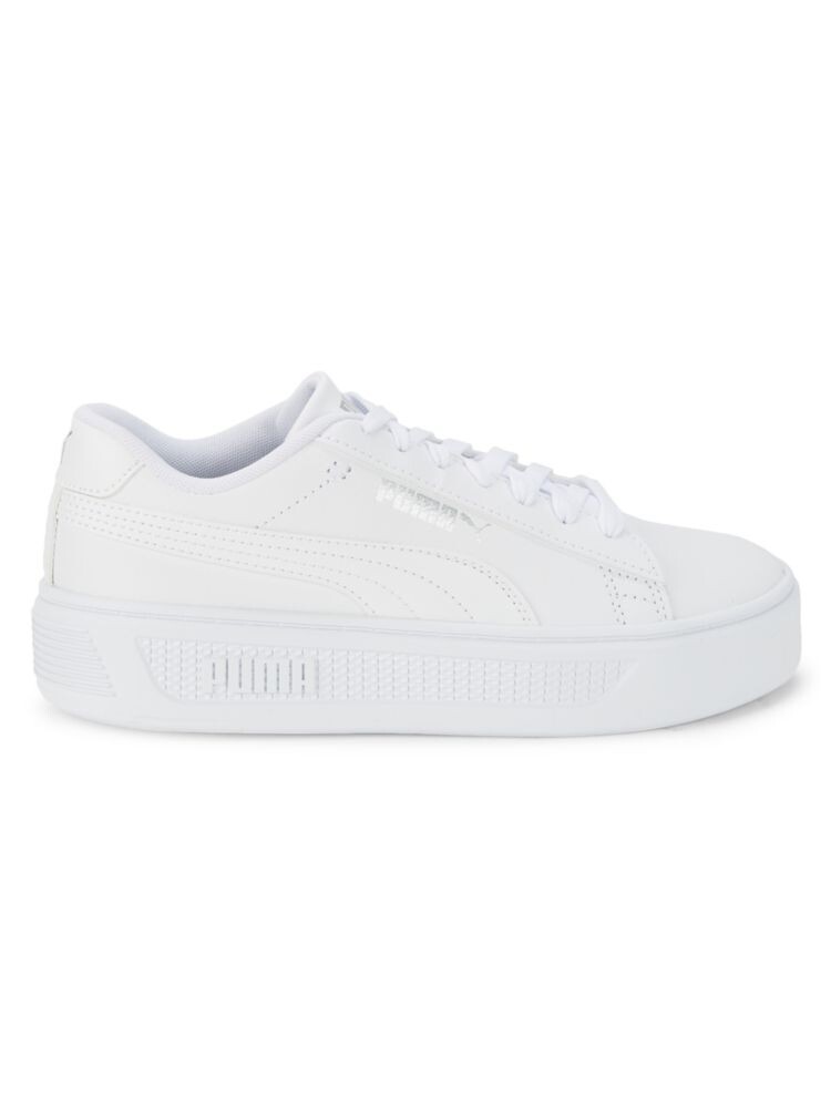 

кроссовки Smash Platform V3 Puma, белый