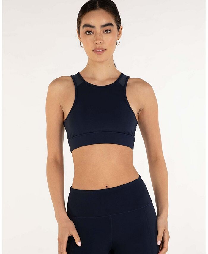 

Удлиненный укороченный бюстгальтер Venti Mesh Silkiflex для женщин Rebody Active, синий