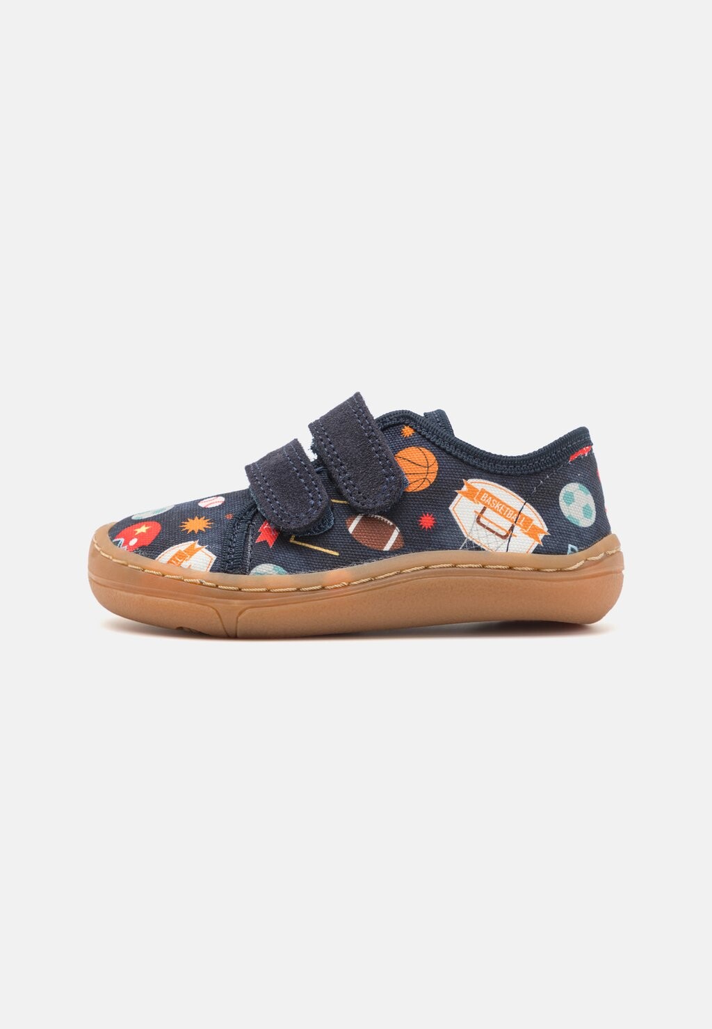 

Туфли на липучке SMU BAREFOOT Froddo, цвет blue/red