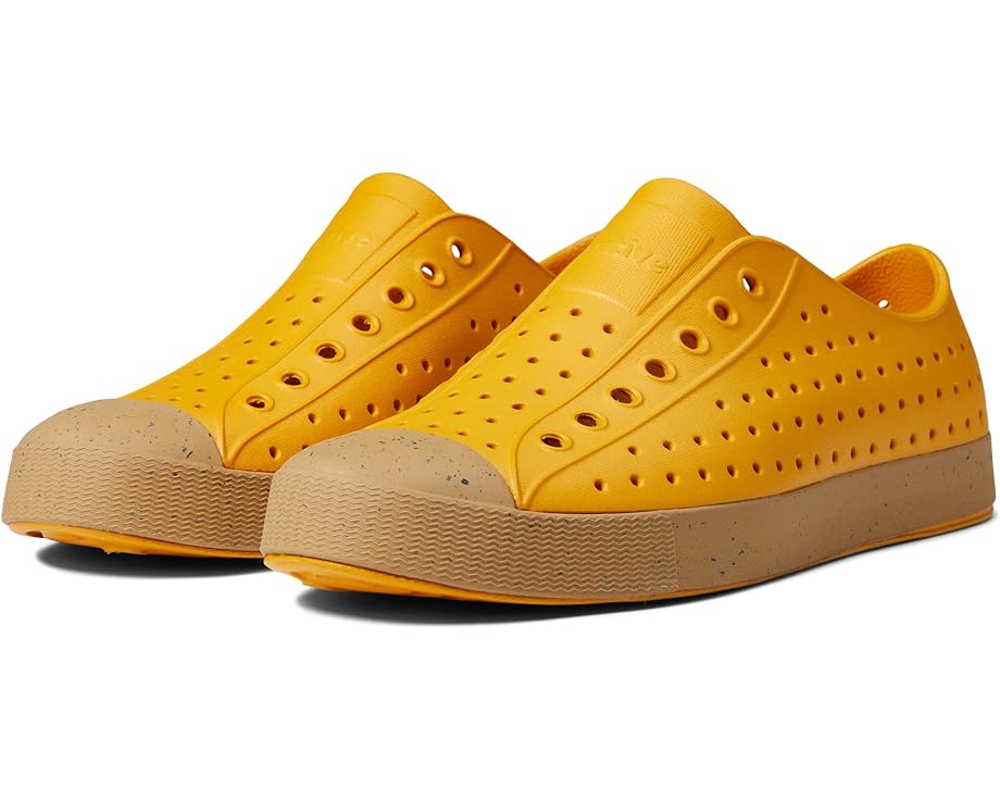 Кроссовки Native Shoes Jefferson Bloom, цвет Wheat Yellow/Almond Beige/Jiffy Speckles