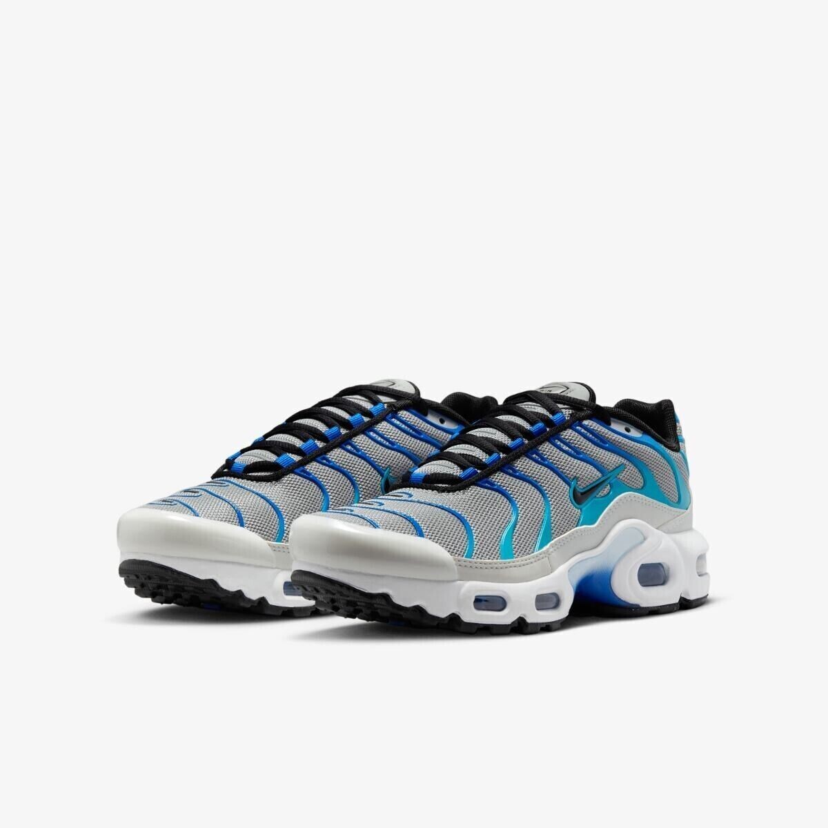 

Кроссовки для бега Nike Air Max Plus (GS) CD0609-019 молодежные серые/синие NR3797, серый