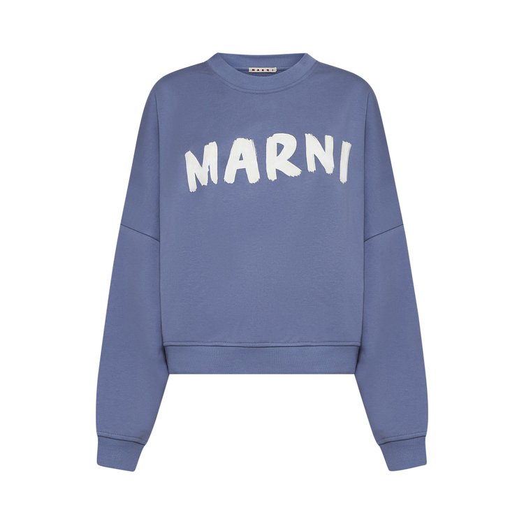 

Толстовка Marni Logo Sweatshirt, цвет Shadow